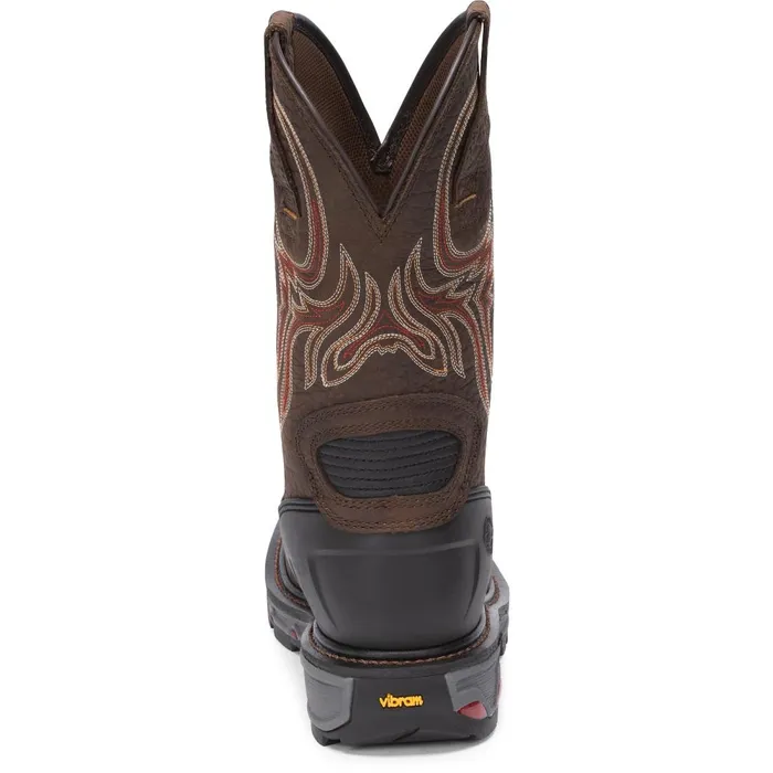 MEN Driscoll 11034 Work Pecan Justin Boots Work