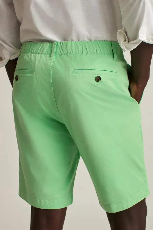 Men Easy Lightweight Shorts Light Grass Green Bonobos Chino Shorts