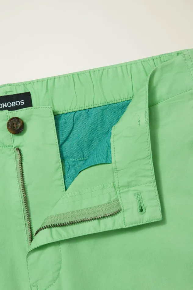 Men Easy Lightweight Shorts Light Grass Green Bonobos Chino Shorts