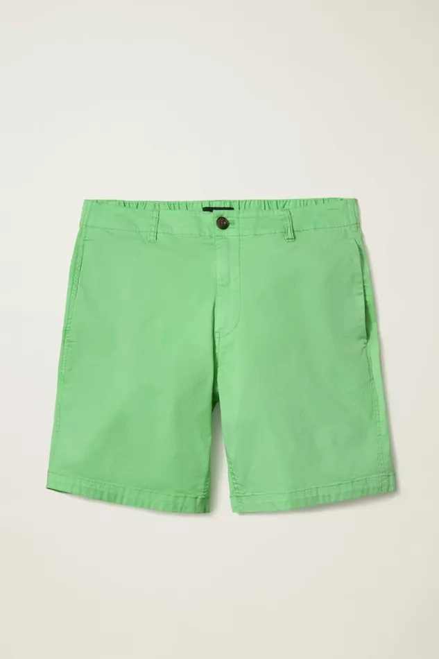 Men Easy Lightweight Shorts Light Grass Green Bonobos Chino Shorts