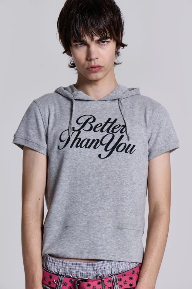 Men Ego Hooded Tee Jaded London TShirts and Vests