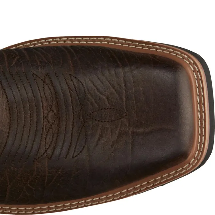 MEN Electrician 11034 Steel Toe Brown Justin Boots Work