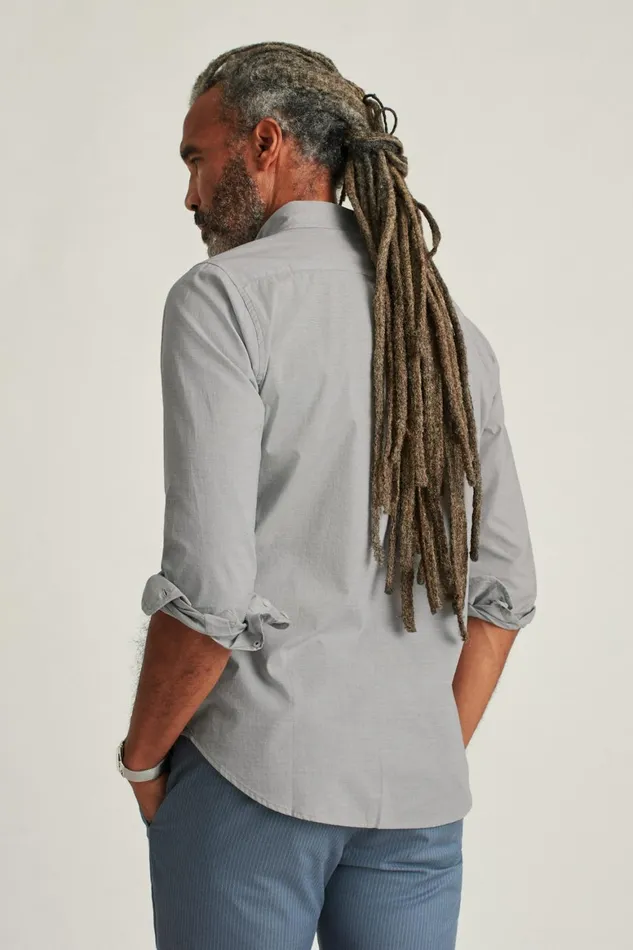 Men Everyday Shirt Grey End On End Bonobos Casual Shirts
