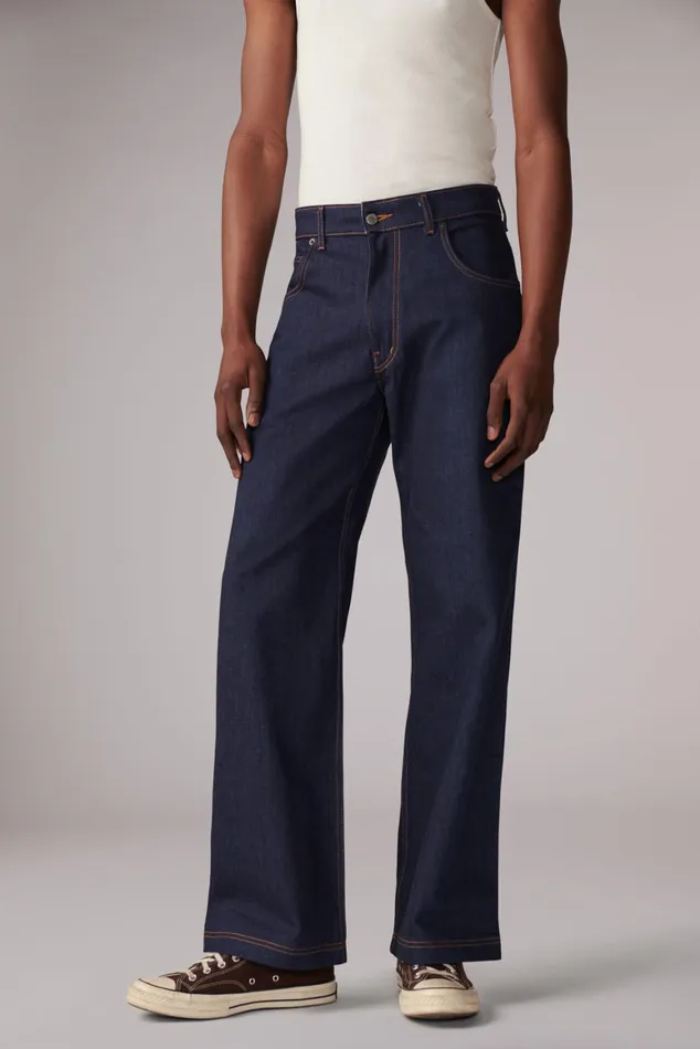 Men Fiorucci Bottoms Carpenter Jeans Blue Indigo Men Fiorucci Bottoms Carpenter Jeans Blue Indigo