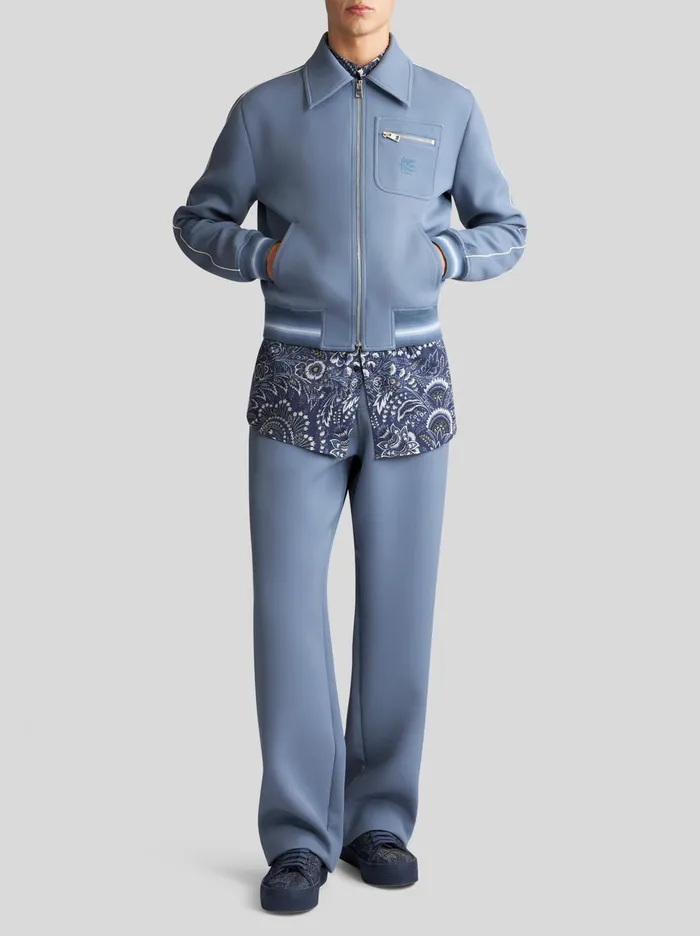 Men Fleece Jogging Trousers Etro Trousers