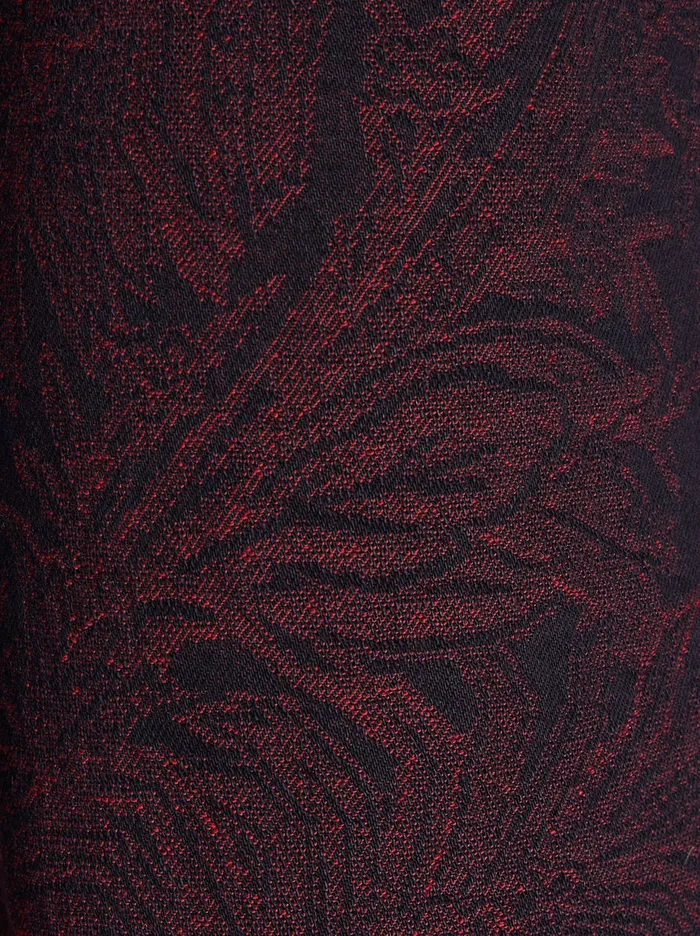 Men Foliage Paisley Denim Jeans Etro Trousers
