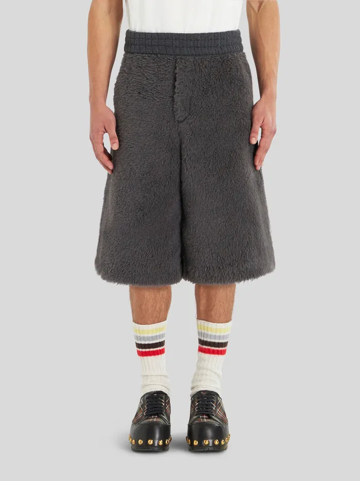 Men FurEffect Bermudas Etro Trousers