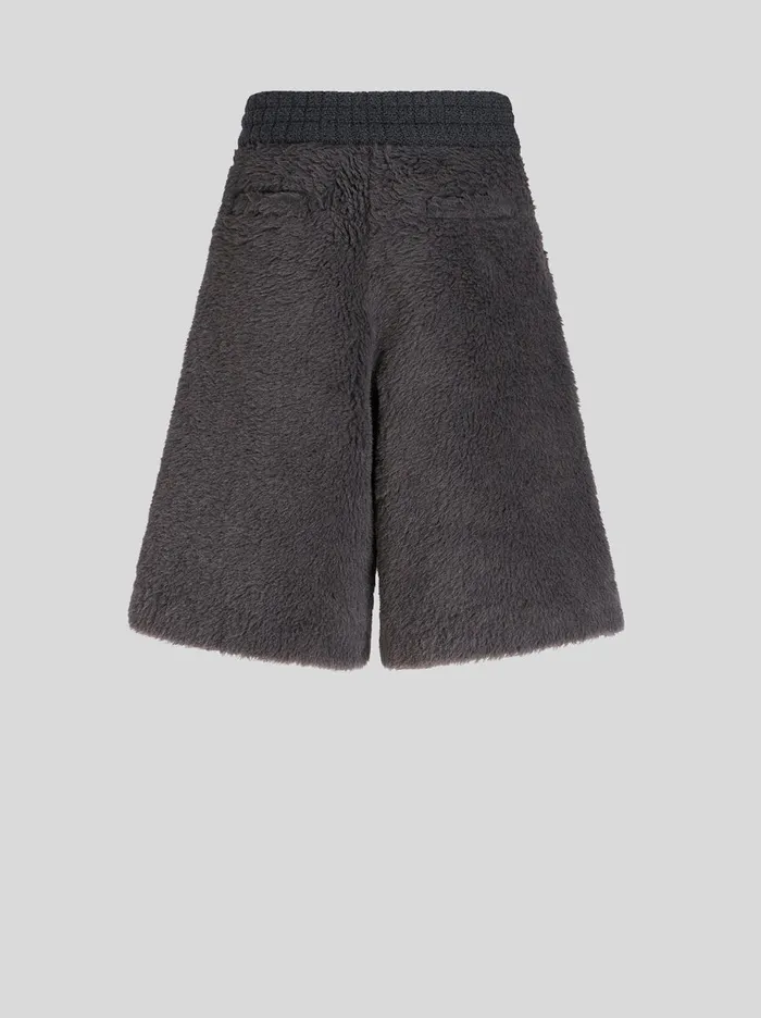 Men FurEffect Bermudas Etro Trousers