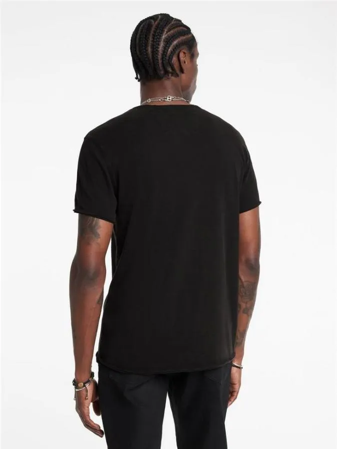 Men Graphic Tees John Varvatos OZZY OSBOURNE TEE Black