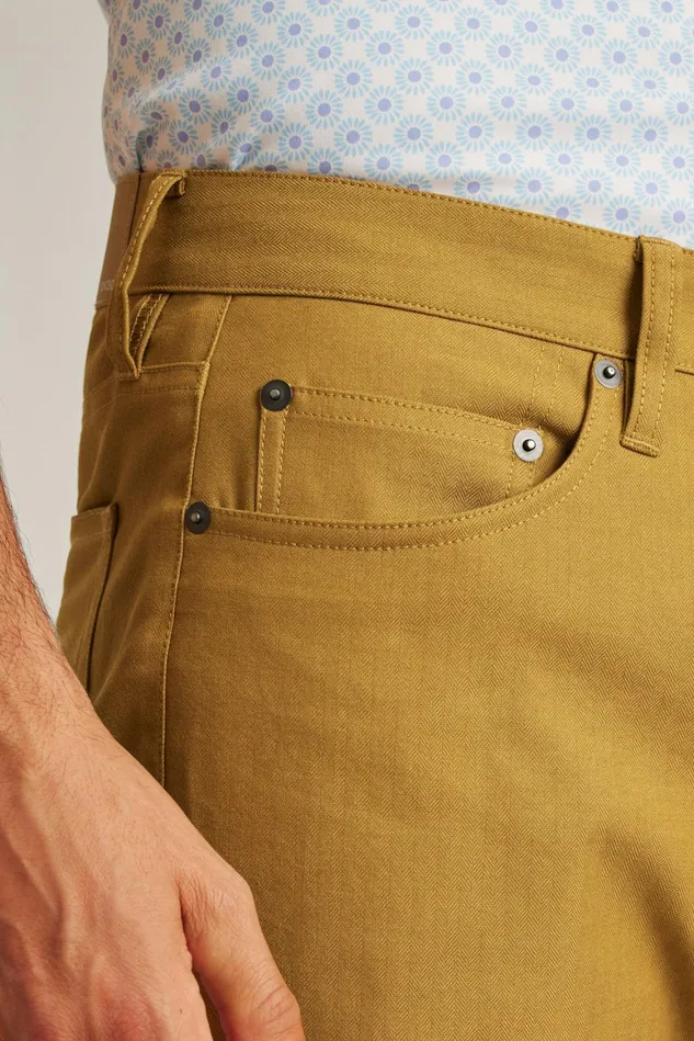 Men Herringbone 5Pocket Pants Bronze Medal Bonobos 5Pocket Pants