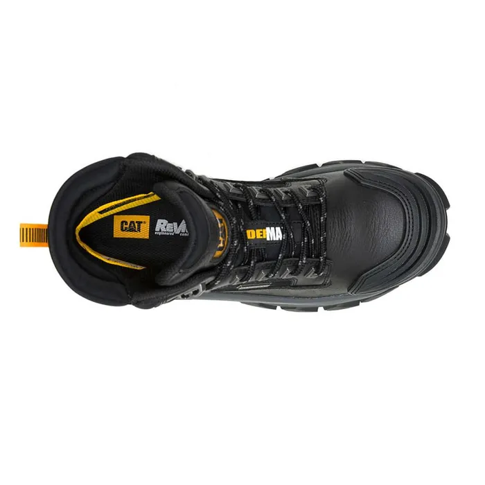 Men Invader Max Waterproof Composite Toe Work Boot Cat Footwear Boots