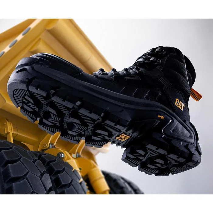 Men Invader Max Waterproof Composite Toe Work Boot Cat Footwear Boots