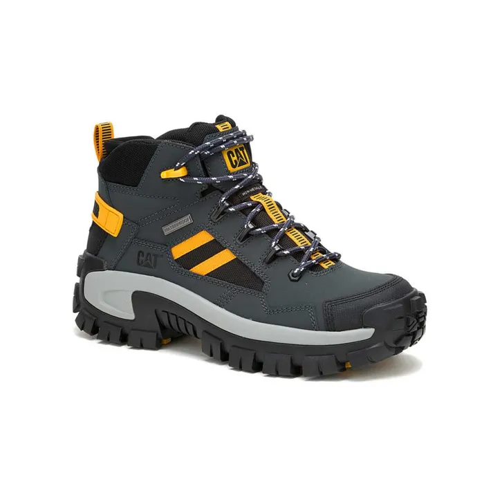 Men Invader Mid Vent Waterproof Composite Toe Work Boot Cat Footwear Boots