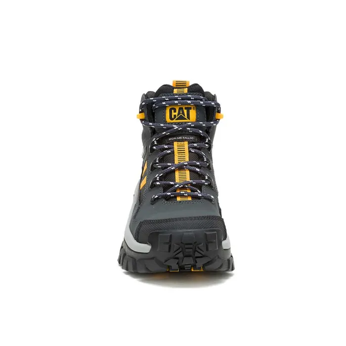 Men Invader Mid Vent Waterproof Composite Toe Work Boot Cat Footwear Boots