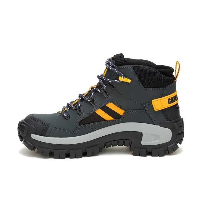 Men Invader Mid Vent Waterproof Composite Toe Work Boot Cat Footwear Boots
