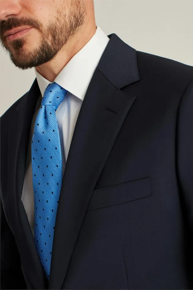 Men Italian Performance Suit Mason Solid Navy Bonobos Suits