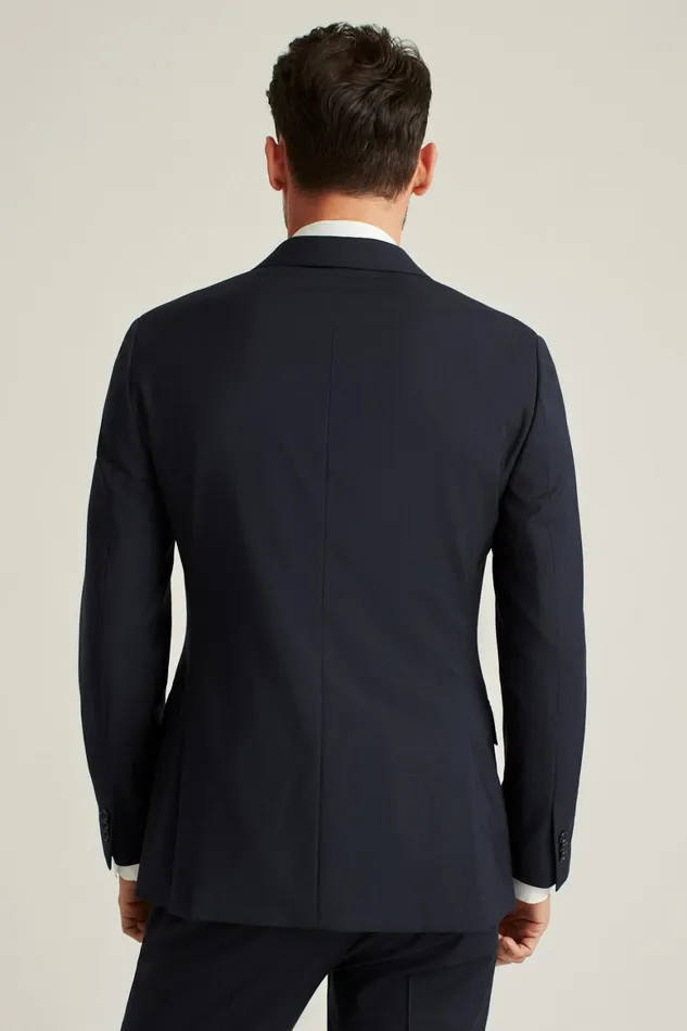 Men Italian Performance Suit Mason Solid Navy Bonobos Suits