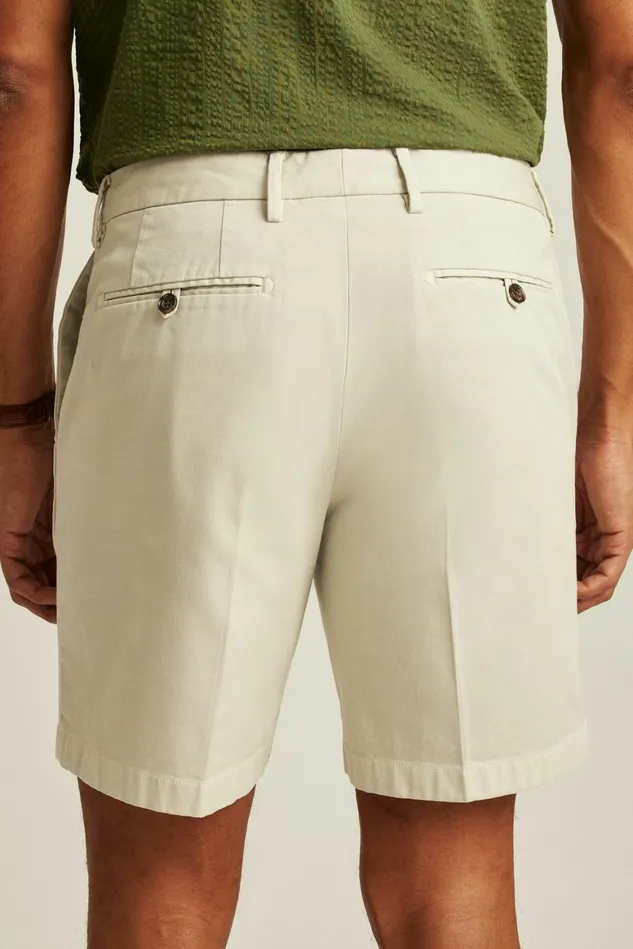 Men Italian Stretch Chino Shorts Grey Beige Bonobos Chino Shorts