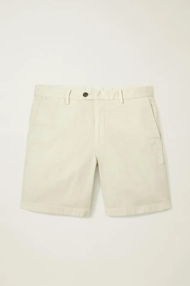 Men Italian Stretch Chino Shorts Grey Beige Bonobos Chino Shorts