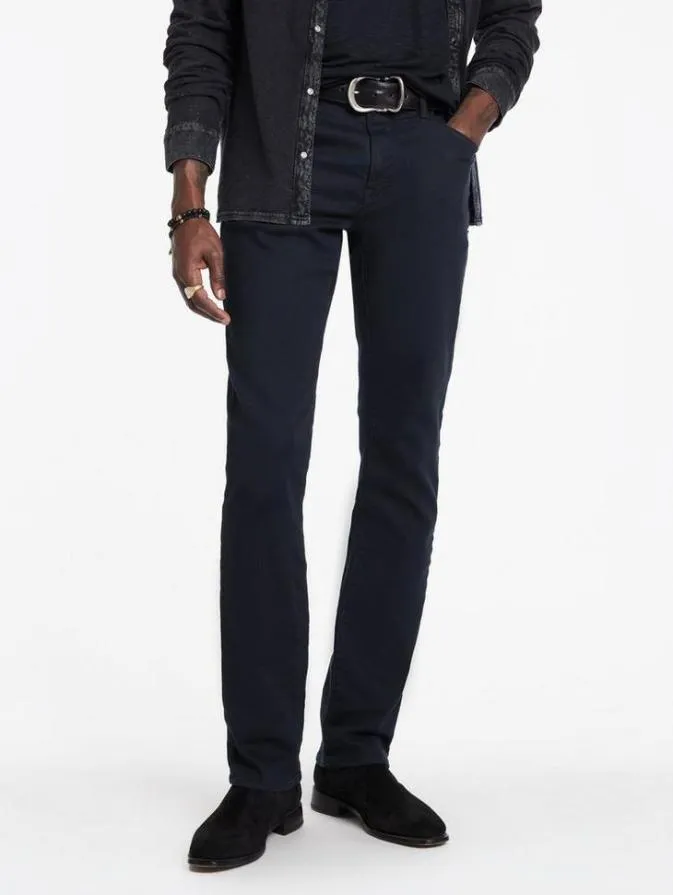 Men Jeans John Varvatos J701 8211 BLACK WEFT Eclipse