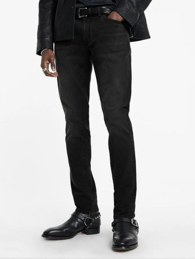 Men Jeans John Varvatos J703 8211 SKINNY FIT Black