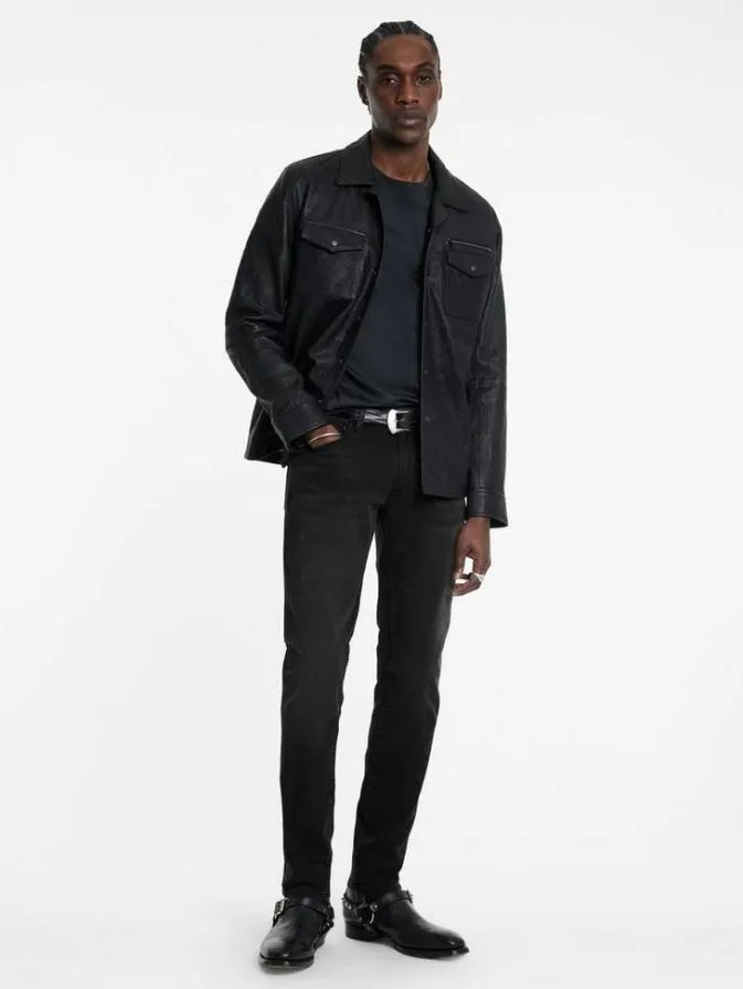 Men Jeans John Varvatos J703 8211 SKINNY FIT Black
