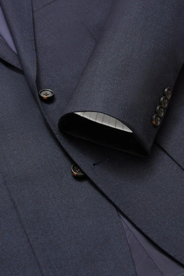 Men Jetsetter Stretch Italian Wool Blazer Navy Bonobos Blazers and Sport Coats