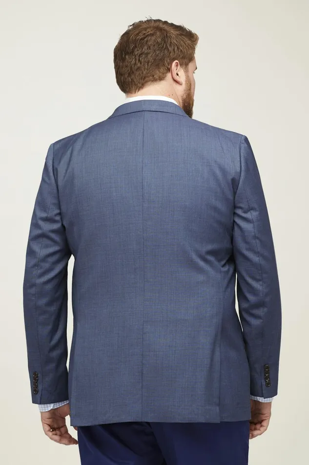 Men Jetsetter Stretch Italian Wool Blazer Washed Blue Bonobos Blazers and Sport Coats