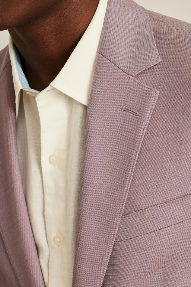Men Jetsetter Wool Blazer Dusty Rose Bonobos Blazers and Sport Coats