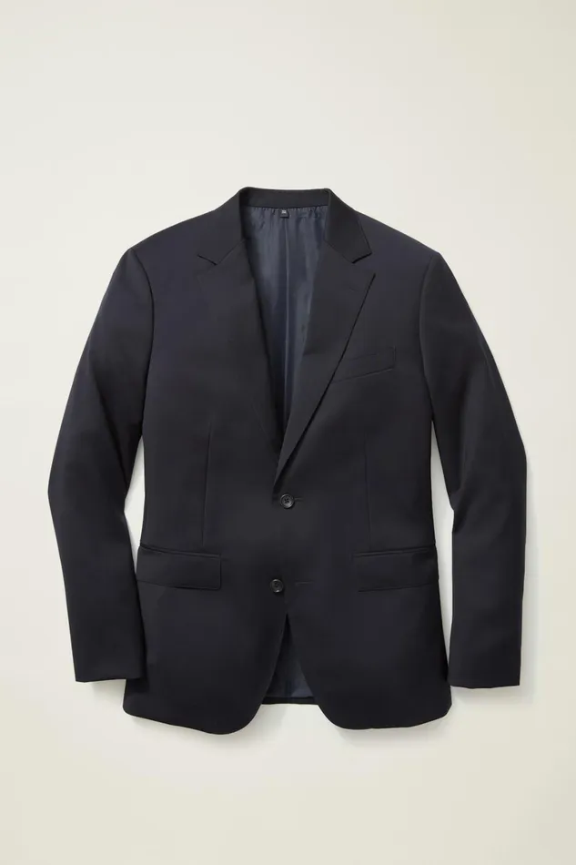 Men Jetsetter Wool Blazer Navy Bonobos Blazers and Sport Coats