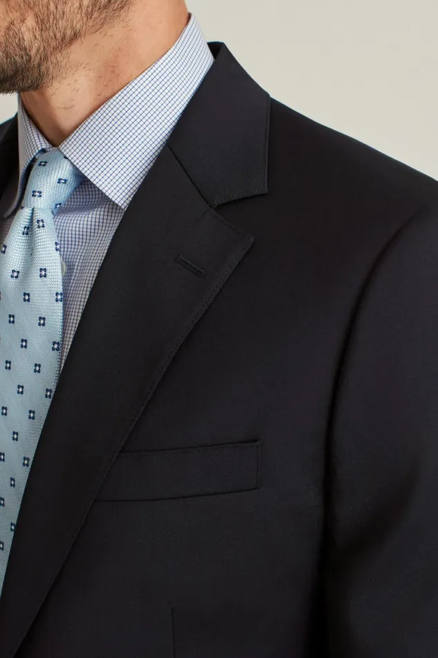 Men Jetsetter Wool Blazer Navy Bonobos Blazers and Sport Coats