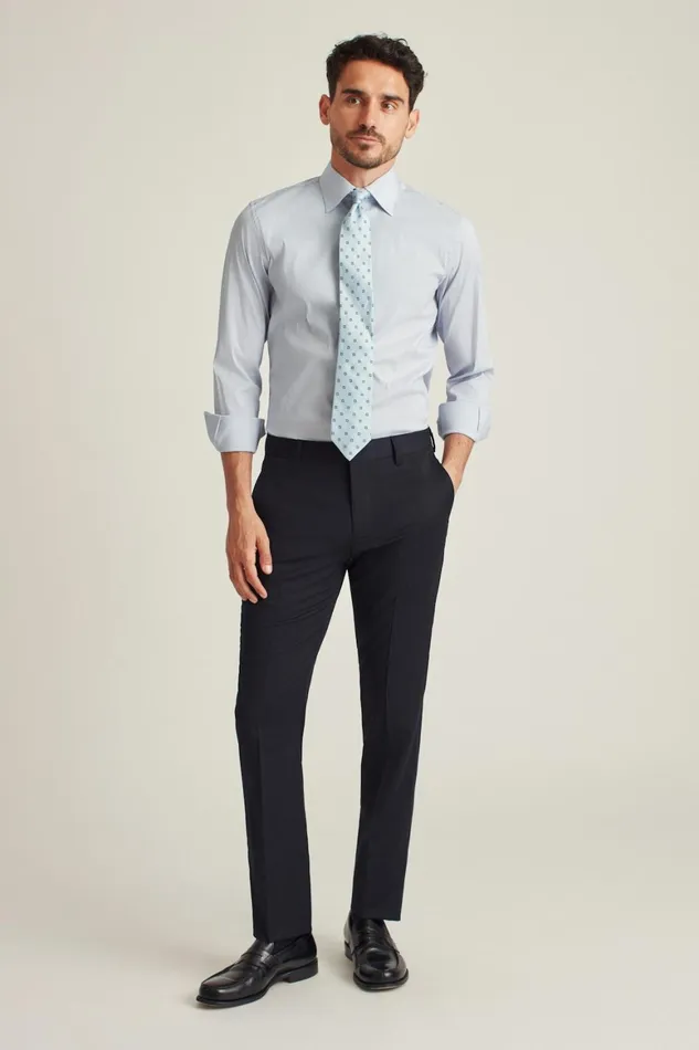 Men Jetsetter Wool Dress Pant Navy Bonobos Dress Pants