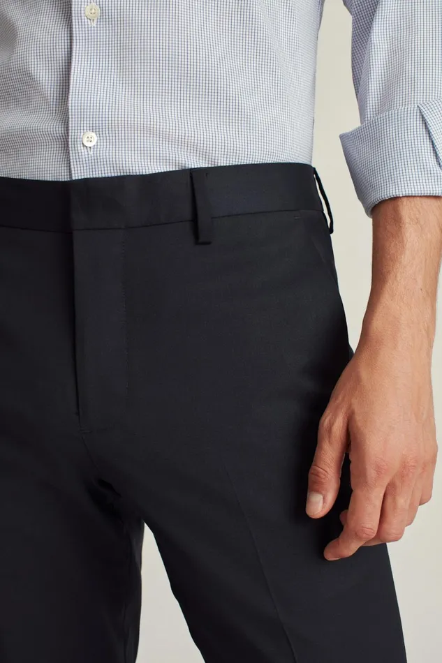 Men Jetsetter Wool Dress Pant Navy Bonobos Dress Pants