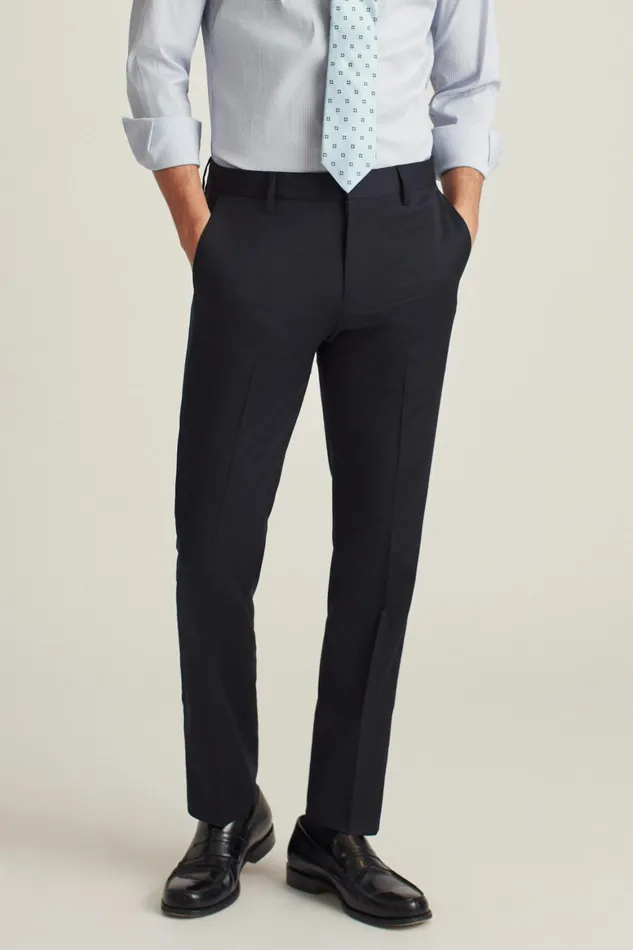 Men Jetsetter Wool Dress Pant Navy Bonobos Dress Pants