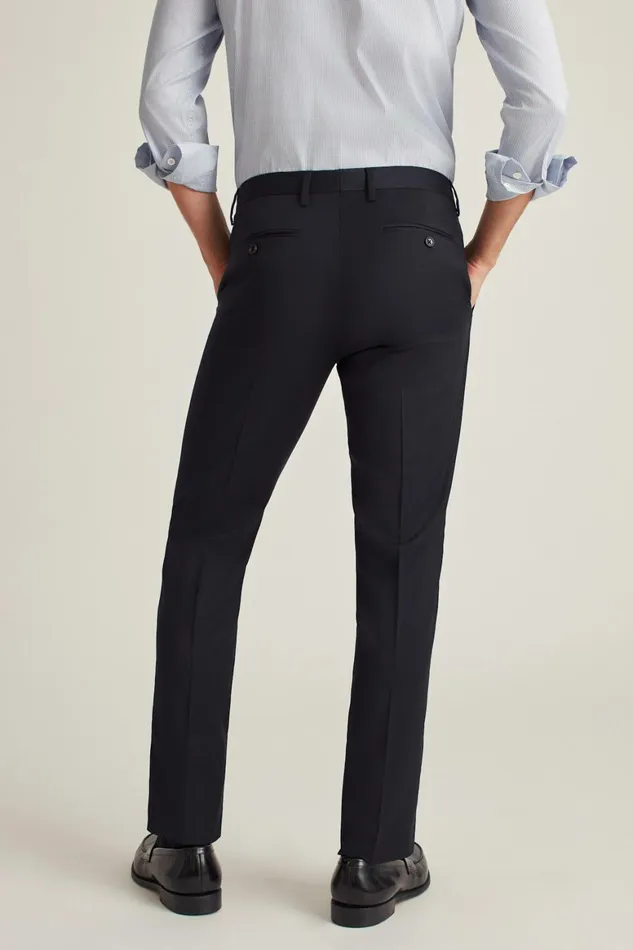 Men Jetsetter Wool Dress Pant Navy Bonobos Dress Pants