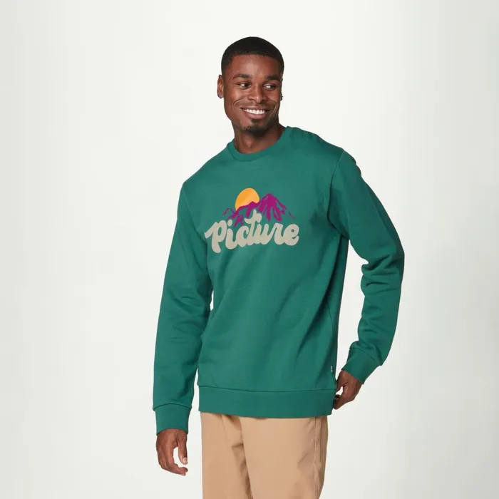 Men JULKA CREW Picture Organic Clothing Sweats and Hoodies
