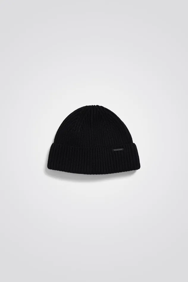 Men Norse Projects Beanies Fine Merino Rib Beanie Utility Khaki