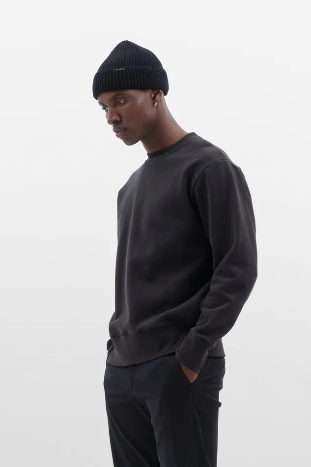 Men Norse Projects Beanies Fine Merino Rib Beanie Utility Khaki