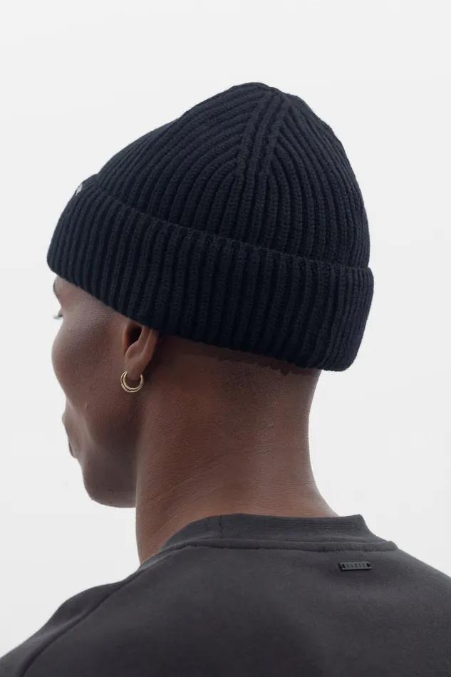 Men Norse Projects Beanies Fine Merino Rib Beanie Utility Khaki