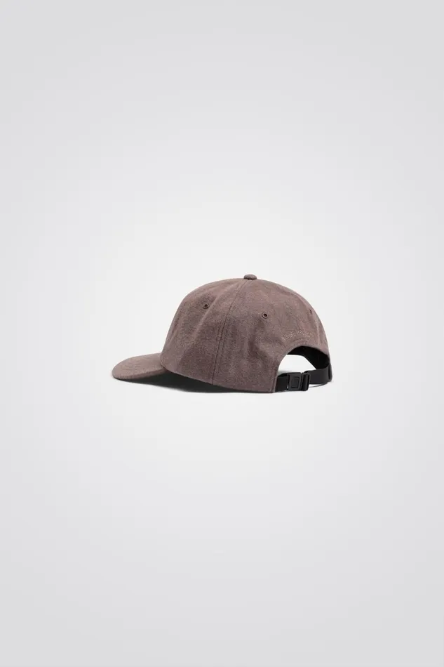 Men Norse Projects Caps Wool Sports Cap Taupe