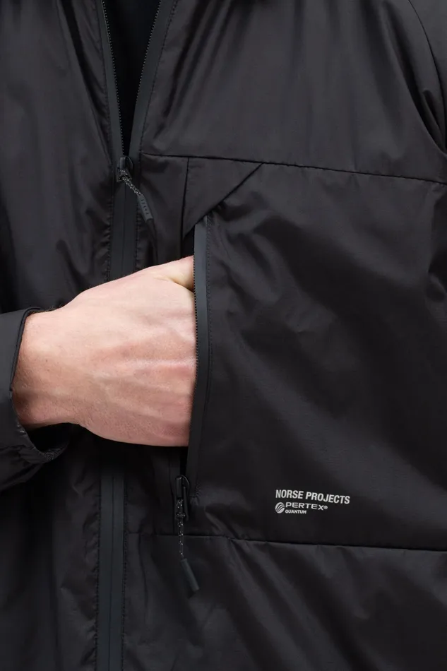 Men Norse Projects Outerwear Osa Light Pertex Black