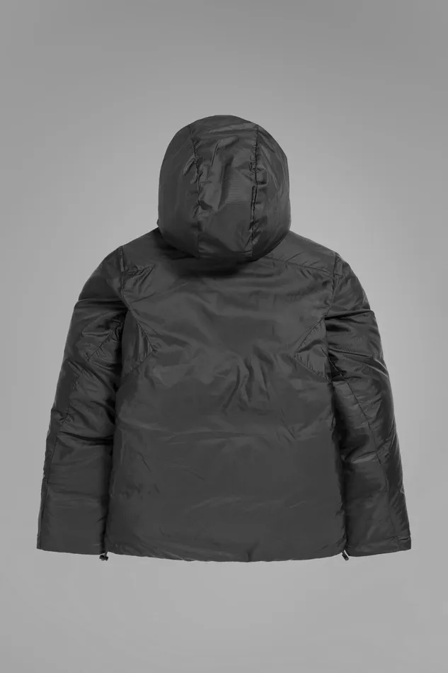 Men Norse Projects Outerwear Pasmo Rip Short Down Parka Black