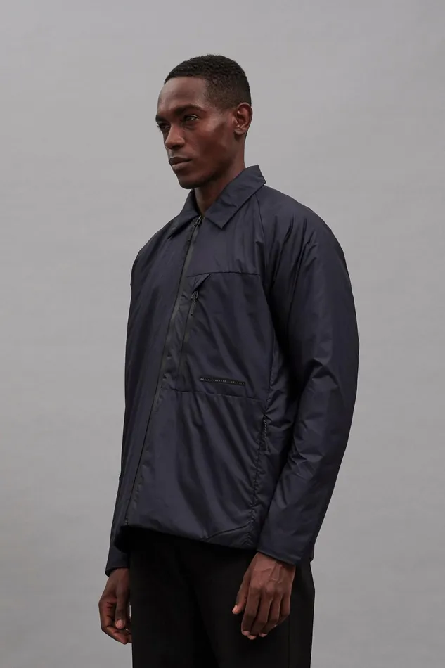 Men Norse Projects Outerwear Pertex Quantum Midlayer Shirt Dark Navy