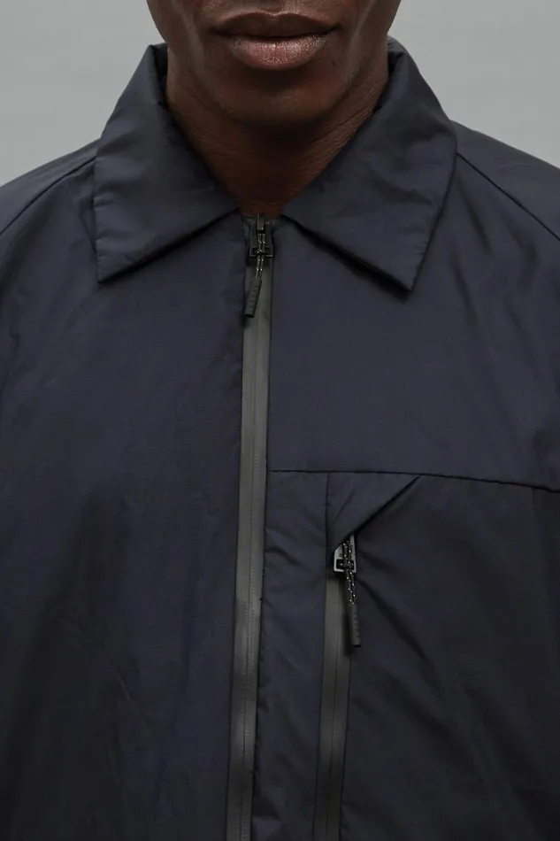 Men Norse Projects Outerwear Pertex Quantum Midlayer Shirt Dark Navy