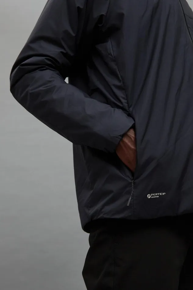 Men Norse Projects Outerwear Pertex Quantum Midlayer Shirt Dark Navy