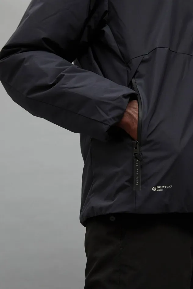Men Norse Projects Outerwear Pertex Shield Midlayer Jacket Dark Navy