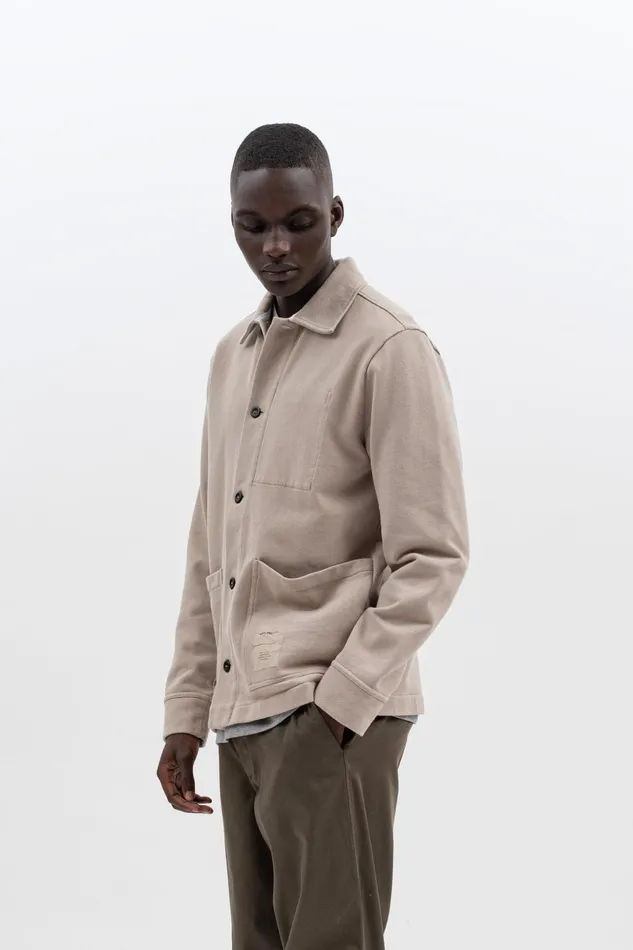 Men Norse Projects Overshirts Jorn Tab Series Overshirt Light Khaki