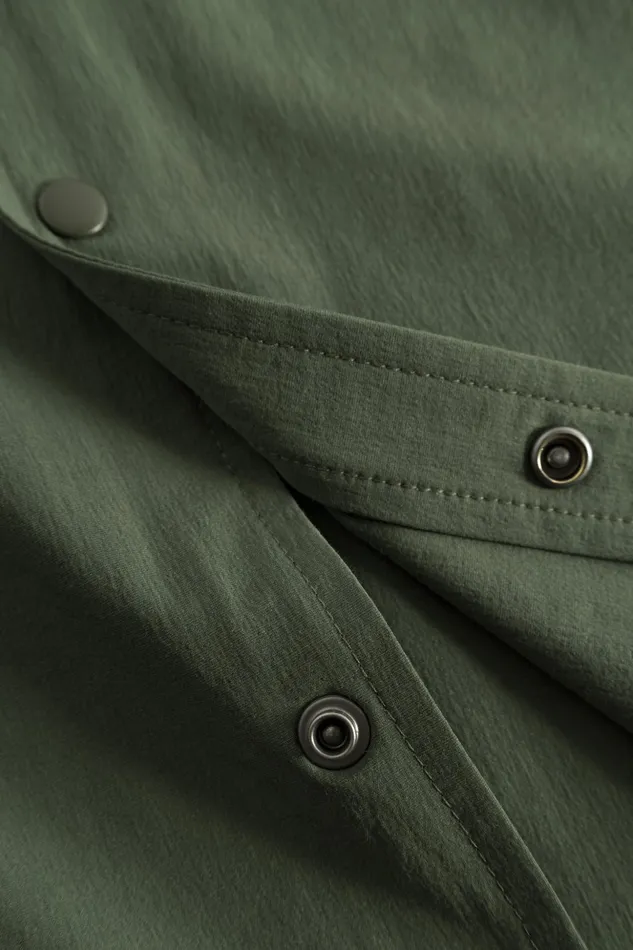 Men Norse Projects Shirting Carsten Travel Light Spruce Green
