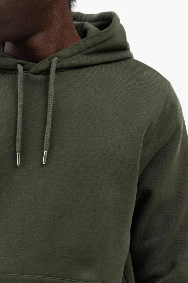 Men Norse Projects Sweatshirts Vagn Classic Hoodie Army Green