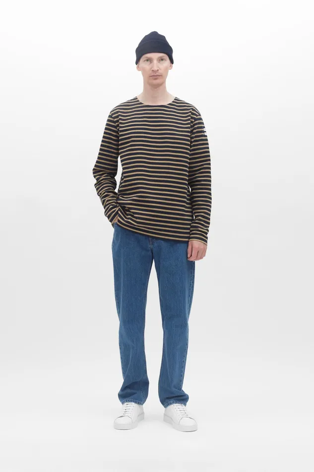 Men Norse Projects TShirts Holger Le Minor X Norse Projects Dark Navy